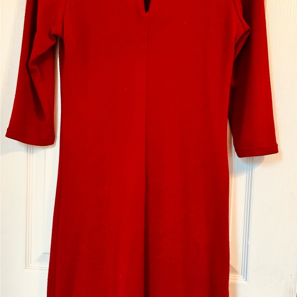 Narcissist design Co. women’s Medium Long Sleeve Red dress - Picture 4 of 5